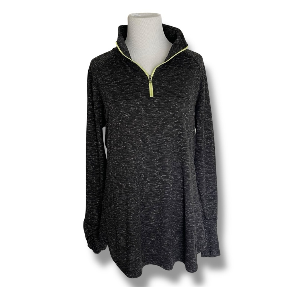 Columbia Charcoal/Light Gray Speckled Pullover